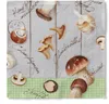 Tissue Serviette Buliz (Pilze), 3-lagig,  33 x 33 cm, 100 Produktbild-Vorschau 1