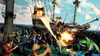 A chaotic battle scene on the deck of a pirate ship. Produktbild-Vorschau