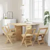 VidaXL 3295716, Prostokątny, Drewno, Drewno, Drewno, 114 Podgląd zdjęcia produktu 3