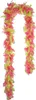Gelb-Pinke Federboa (60g / 180cm) Produktbild-Vorschau 2
