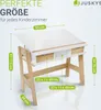 Juskys Kinder Schreibtisch Fietje Plus - Neigungs- & Produktbild-Vorschau 5