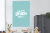 MuchoWow® Poster Sommer - Blau - Weiß 120x180 cm - Produktbild-Vorschau 2