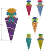 Oblique Unique Zuckertüten Konfetti 12 Stk. Zuckertüte Produktbild-Vorschau 2