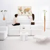 Hochwertige Canvas Weltkarte mit Kork-Pinnwand - 90x60 cm - Produktbild-Vorschau 2
