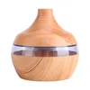 USB LED Touch Wood Grain Umidificatore Purificatore d'aria Anteprima dell’immagine prodotto 2