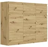Komoda 120 cm 6 zásuvky 2 dveře skříňka FRAMIRE S-62D Náhled obrázku produktu 1