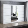 Schwebetürenschrank 200 cm, 3-türig, mit Spiegel & 4 Produktbild-Vorschau 1