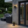 Grafner Aluminium Wandlampe schwarz, IP44, GU10 Fassung, Produktbild-Vorschau 7