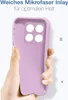 A hand holding a purple phone case. Produktbild-Vorschau
