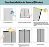 Magnetická síť proti hmyzu 100 x 220 cm balkonové dveře Náhled obrázku produktu 4