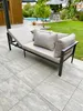 Ensemble repas de jardin 9 places en aluminium Voir les images du produit 5