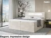 MEBLINI Boxspringbett mit Bettkasten - Bett mit LED Produktbild-Vorschau 2