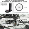 PawHut Fahrradanhänger Hundeanhänger Hunde Fahrrad Tier Produktbild-Vorschau 5