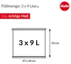 HAILO Öko trio Plus L 6332300 odpadkový koš 3 x 9 l Soft Náhled obrázku produktu 34