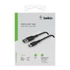 Belkin BOOST CHARGE USB-C/USB-A Kabel, PVC, 1m, schwarz Produktbild-Vorschau 6