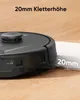 A robotic vacuum cleaner is shown climbing over a raised surface to demonstrate its climbing height capability. Anteprima dell’immagine prodotto