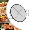 SucceBuy X-Marks griglia per barbecue per pozzo del fuoco, Anteprima dell’immagine prodotto 7