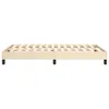 vidaXL Boxspringbettgestell Creme 120x200 cm Stoff Produktbild-Vorschau 5