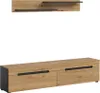 Canu Regal C11 System Eiche Nachbildung, dunkelgrau. Produktbild-Vorschau 8