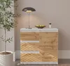 MIKEL - Kommode / Sideboard mit 3 Schubladen und 1 Tür - Produktbild-Vorschau 5