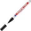 A white background with a black and white Edding 780 paint marker with its cap off. Produktbild-Vorschau