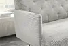 KAWOLA Esszimmerbank CHARME Cord hellgrau 206cm Produktbild-Vorschau 4