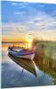Bilder auf glas - Einteilig - See Boot Wasser - 50x70cm - Produktbild-Vorschau 1