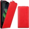 Cadorabo Hülle für Nokia 2.1 Schutz Hülle in Rot Flip Etui Produktbild-Vorschau 6