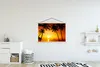 MuchoWow® Textilposter Palme - Sonnenuntergang - Strand - Produktbild-Vorschau 2