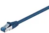 Goobay CAT 6A Patchkabel, S/FTP (PiMF), Blau, 3 m, LSZH Produktbild-Vorschau 10