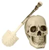 Toilettenbürstenhalter Totenkopf Skull 31,5cm Dekoration Produktbild-Vorschau 4
