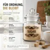 6 Vorratsdosen Vorratsglas Dose Vorratsgläser Glas Produktbild-Vorschau 6