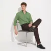 Herenhemd, katoen, casual, zomer, lange mouwen, elegant, Productafbeelding-voorbeeld 2