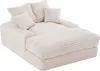 Sweiko 027-Luxury Cord Sofa, nowoczesny design, 4 poduszki, Podgląd zdjęcia produktu 8