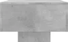 vidaXL Couchtisch Betongrau 100x49,5x31 cm Holzwerkstoff Produktbild-Vorschau 5