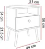 HARMONY Nachttisch Craft Gold Eiche Produktbild-Vorschau 7