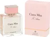 A bottle of Aigner Cara Mia Ti Amo Eau de Parfum for women and its matching pink box are displayed side-by-side against a white background. Anteprima dell’immagine prodotto