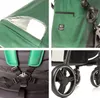 4Baby | Kočík - Kočík Buggy - Melange Grey - Kompaktný - Náhľad obrázku produktu 11