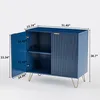 Fortuna Lai Sideboard Marineblau Küchenschrank mit 2 Türen, Produktbild-Vorschau 4