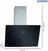 Bomann® Dunstabzugshaube 60cm m. bürstenlosem DC-Motor, Produktbild-Vorschau 20