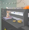 Homestyle4u Závěsná police Závěsná police vysoká postel Náhled obrázku produktu 1