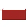 vidaXL Banc de jardin pliable avec support 118 cm bambou Voir les images du produit 5