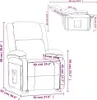 vidaXL Relax kreslo tmavozelená látka - Kreslo Náhľad obrázku produktu 10