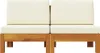 VidaXL 310638, Akazienholz, Stoff, Polyester, Erwachsene & Produktbild-Vorschau 2