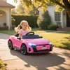 HOMCOM Kinder-Elektroauto mit Fernbedienung, Hupe, Musik, Produktbild-Vorschau 2