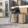 ML-Design, box na kontajnery na odpad, 2 kusy, pre 2 Náhľad obrázku produktu 10