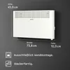STIEBEL ELTRON Wandkonvektor CNS 2000 Plus LCD, 2 kW für Produktbild-Vorschau 13