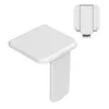A white shower seat is shown against a white background. Produktbild-Vorschau