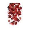 Ghirlanda di stelle di Natale rosso rosso 2,7 metri - Anteprima dell’immagine prodotto 4