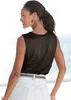LASCANA Tanktop schwarz Größe 36/38 Produktbild-Vorschau 4